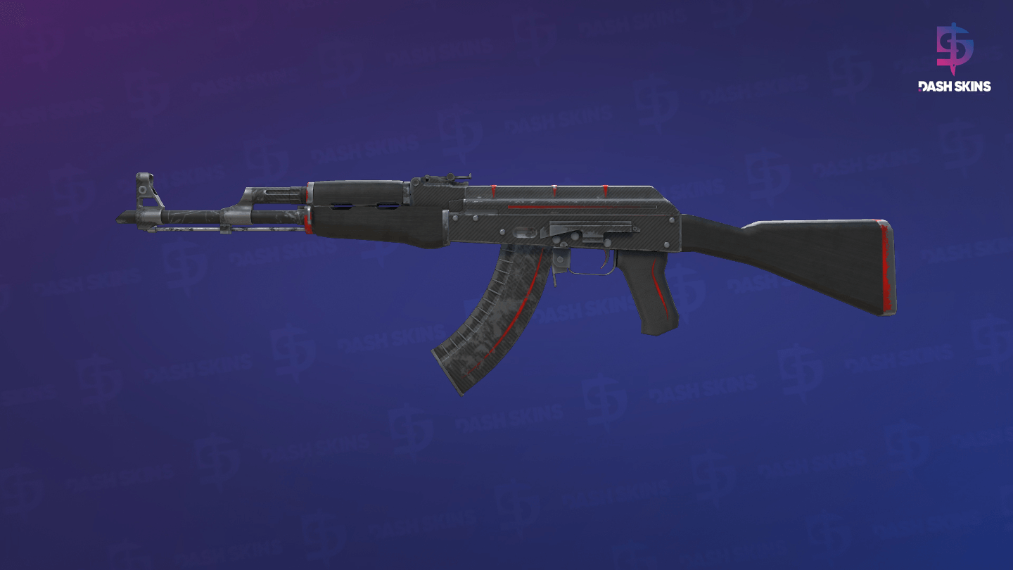 AK-47 | Redline (Well-Worn) Screenshot Playside