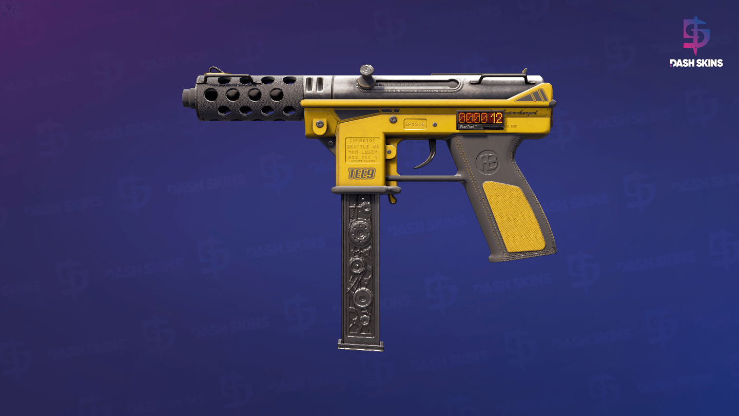 StatTrak™ Tec-9 | Fuel Injector (Field-Tested) Screenshot Playside