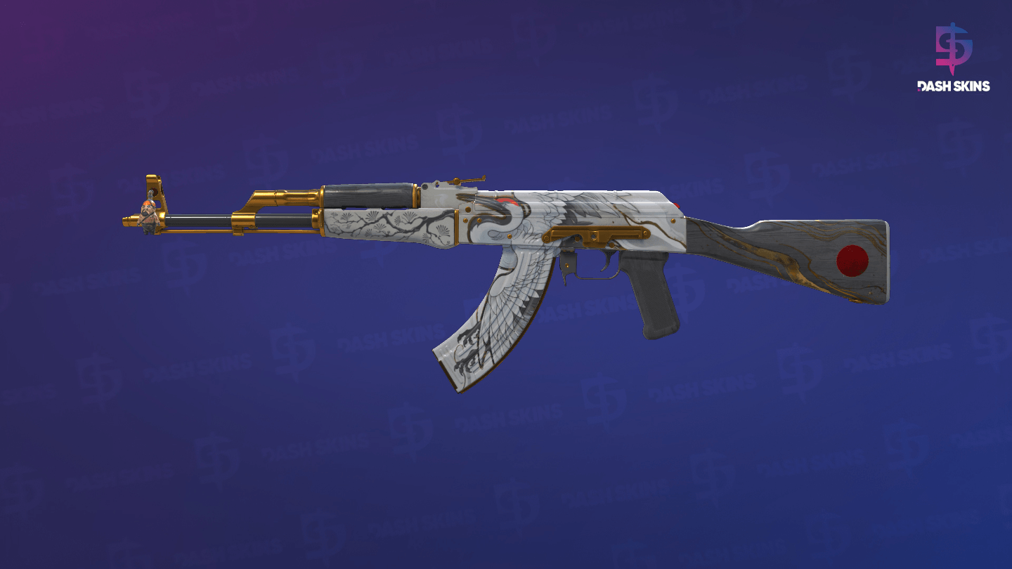 AK-47 | Crane Flight (Minimal Wear) Screenshot Playside