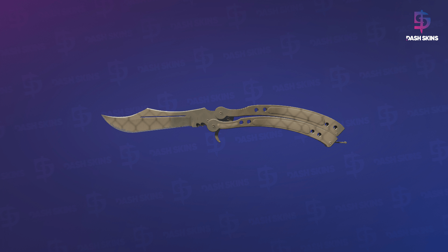 ★ Butterfly Knife | Safari Mesh (Minimal Wear) Screenshot Playside