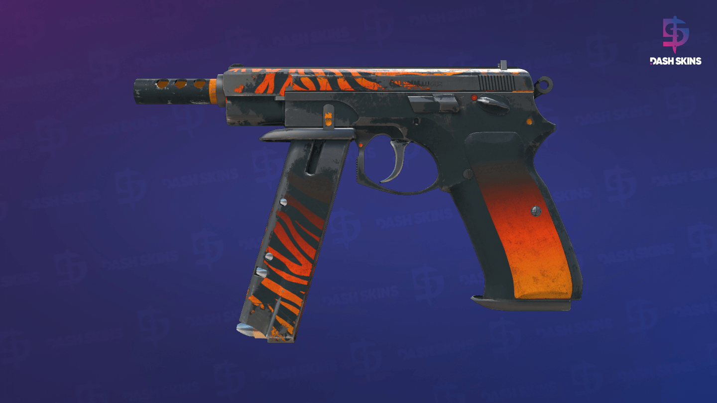 CZ75-Auto | Tigris (Battle-Scarred) Screenshot Playside