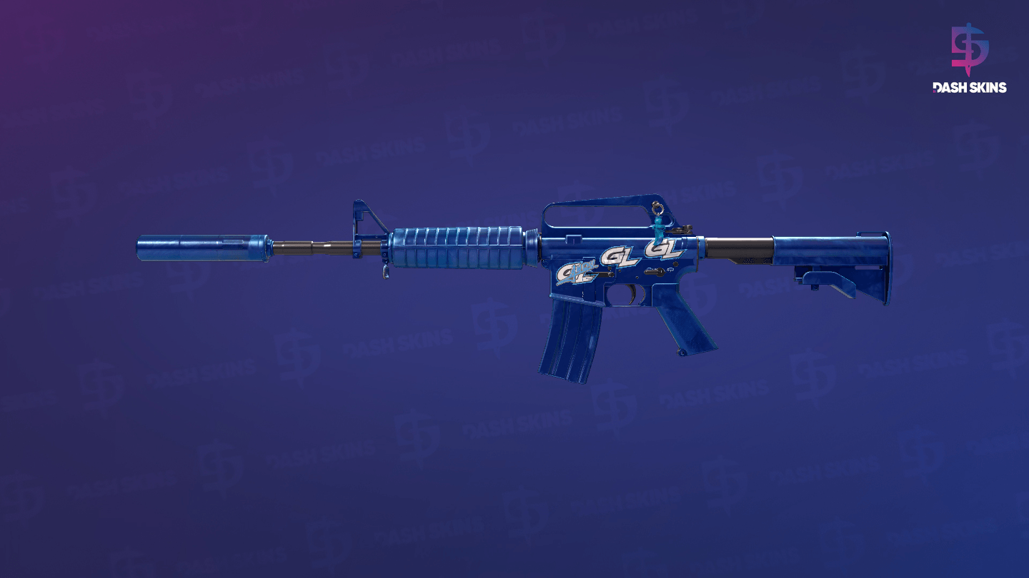 M4A1-S | Blue Phosphor (Factory New) Screenshot Playside