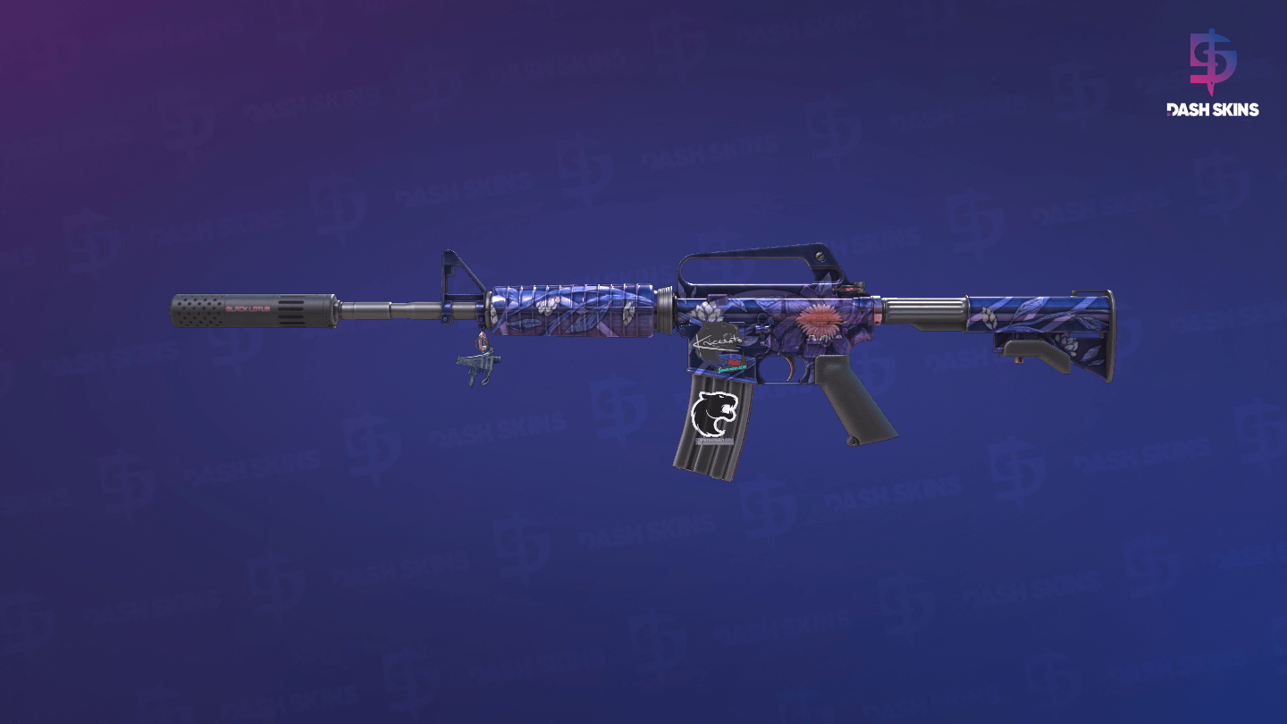 M4A1-S | Black Lotus (Field-Tested) Screenshot Playside