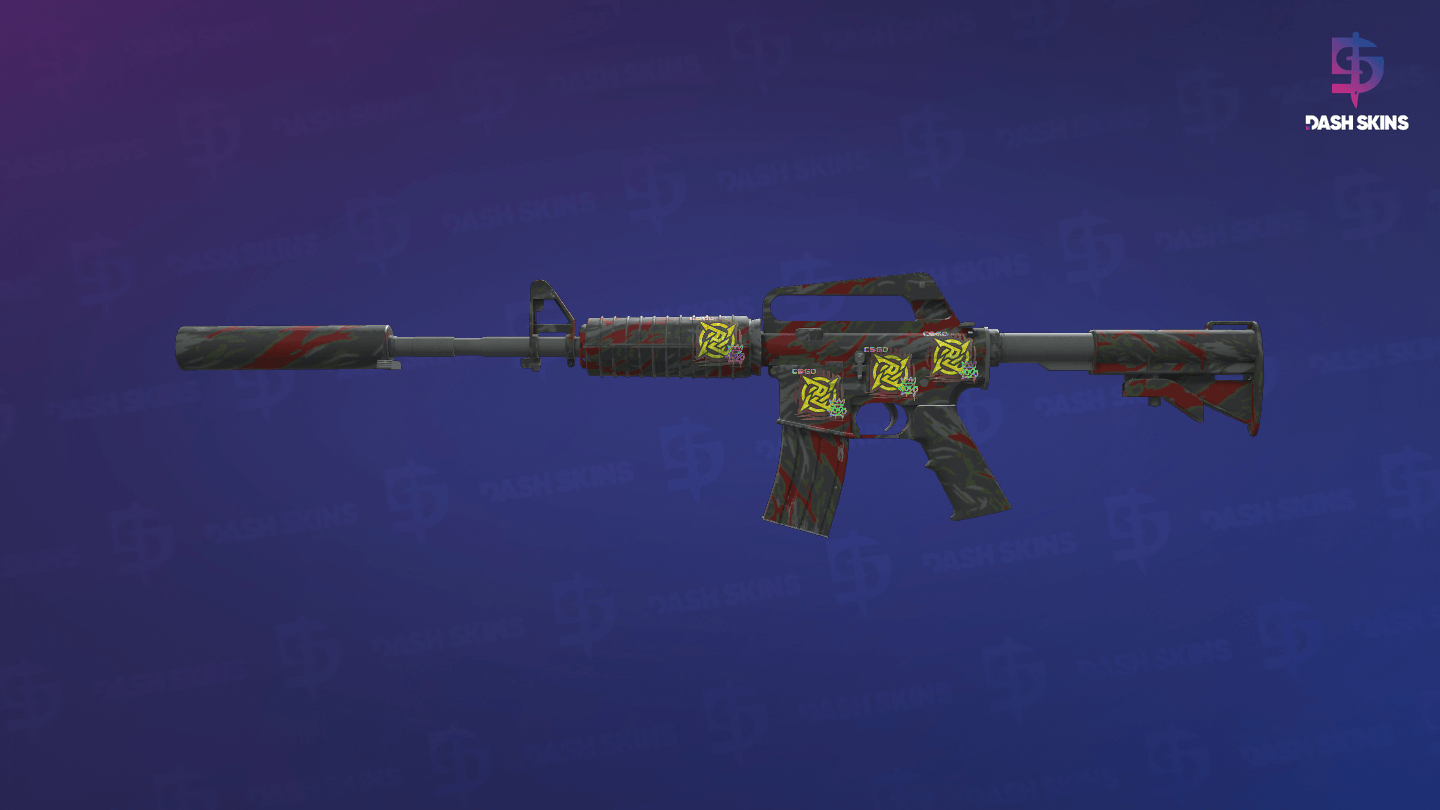 M4A1-S | Blood Tiger (Minimal Wear) Screenshot Playside