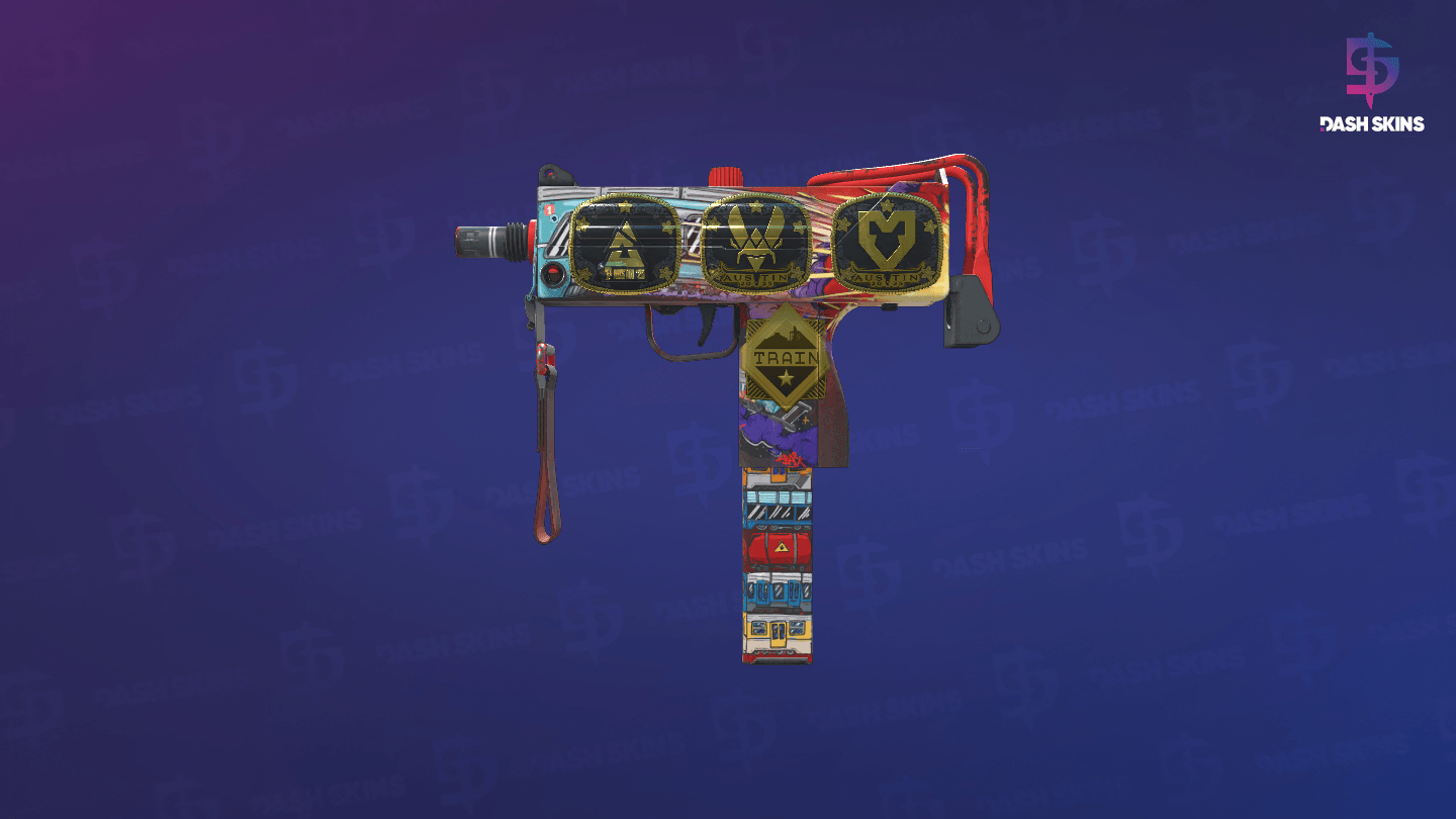 Souvenir MAC-10 | Derailment (Field-Tested) Screenshot Playside