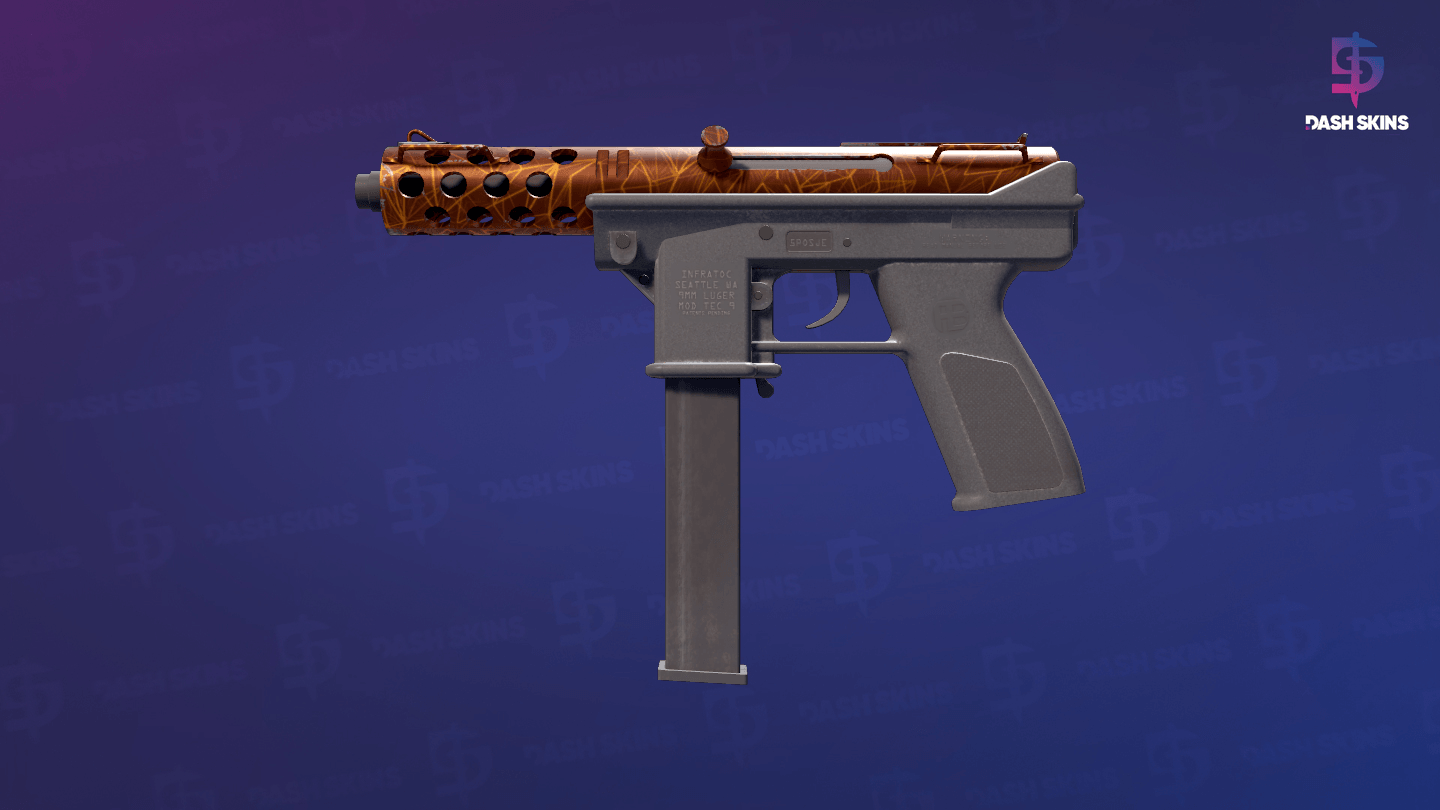 Tec-9 | Red Quartz (Factory New) Screenshot Playside