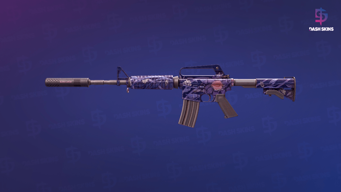 M4A1-S | Black Lotus (Battle-Scarred) Screenshot Playside