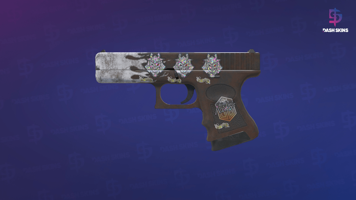 Glock-18 | Oxide Blaze (Minimal Wear) Screenshot Playside
