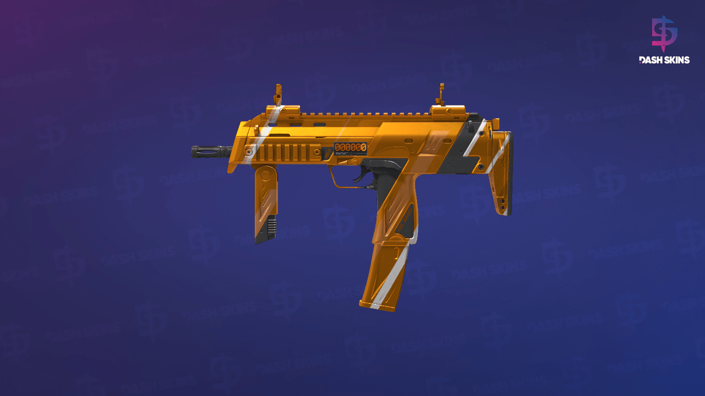StatTrak™ MP7 | Amberline (Minimal Wear) Screenshot Playside