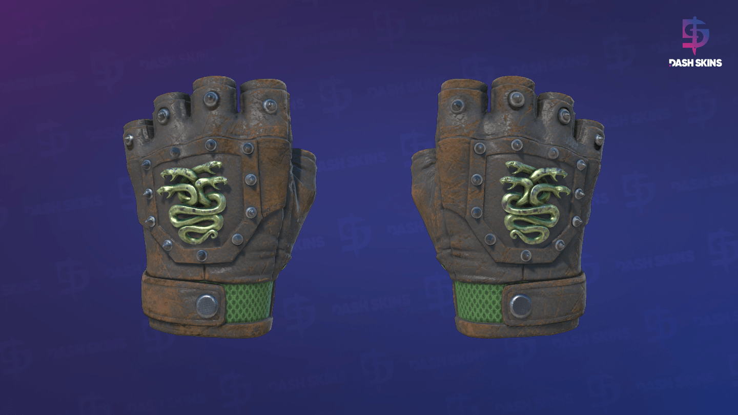 ★ Hydra Gloves | Emerald (Battle-Scarred) Screenshot Playside