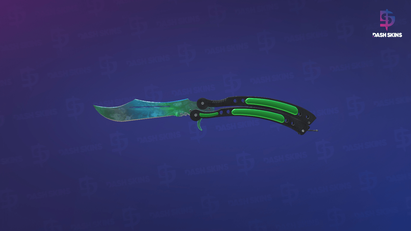 ★ Butterfly Knife | Gamma Doppler (Factory New) - Phase 3 Screenshot Playside