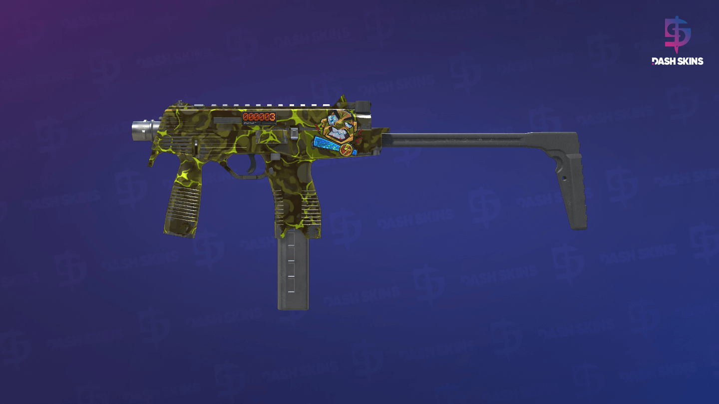 StatTrak™ MP9 | Bioleak (Minimal Wear) Screenshot Playside
