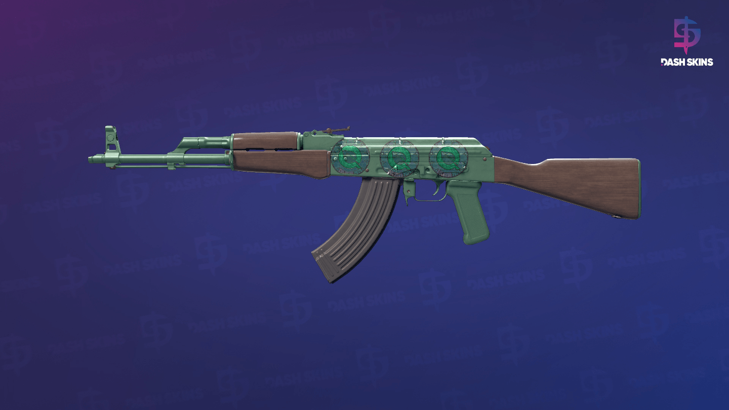 AK-47 | Wintergreen (Factory New) Screenshot Playside