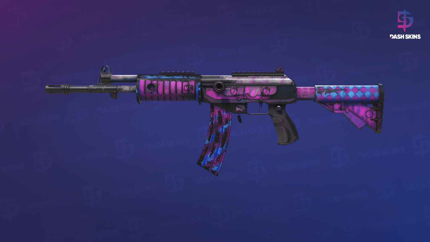 Galil AR | Sugar Rush (Well-Worn) Screenshot Playside
