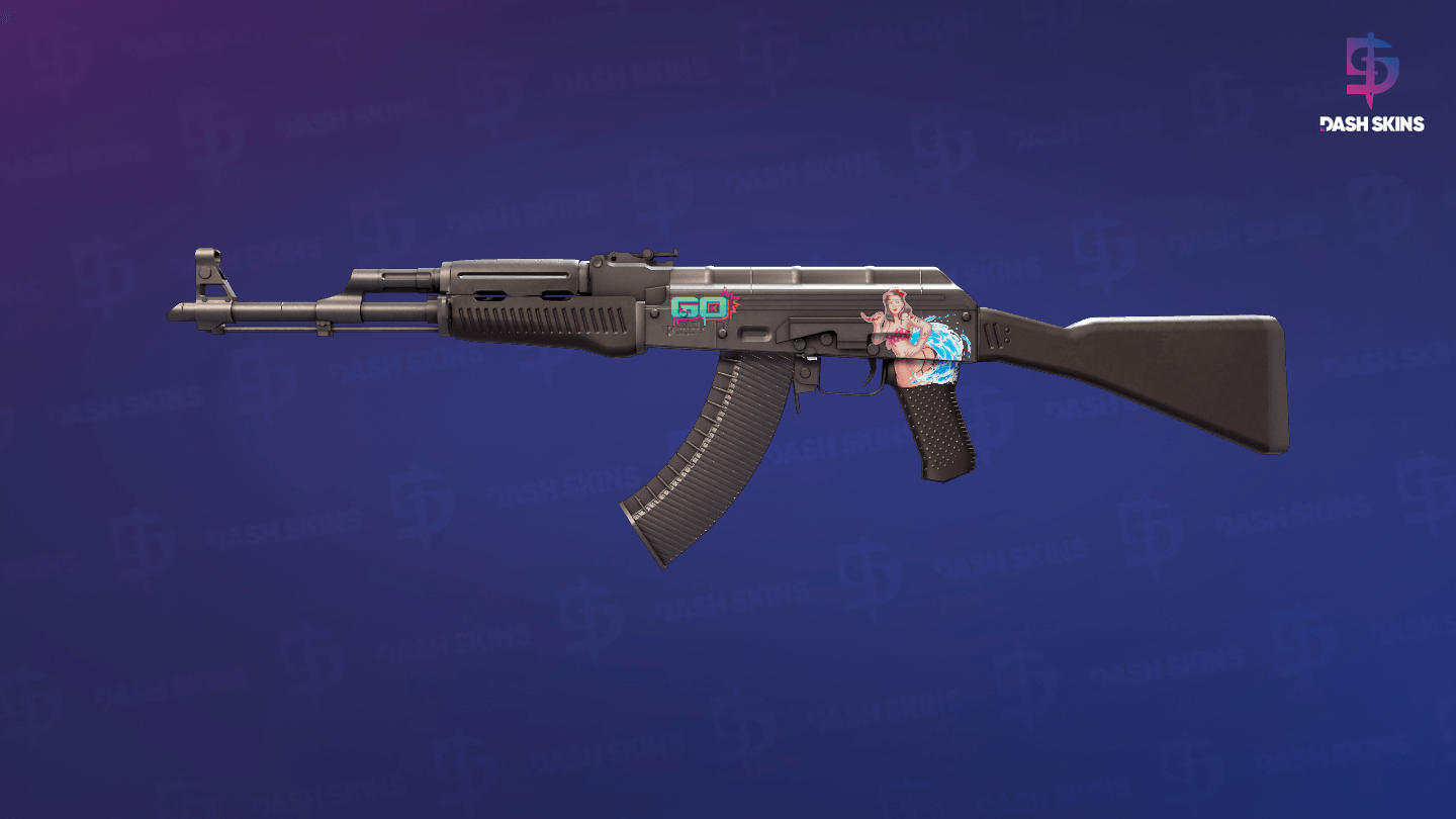 AK-47 | Slate (Minimal Wear) Screenshot Playside