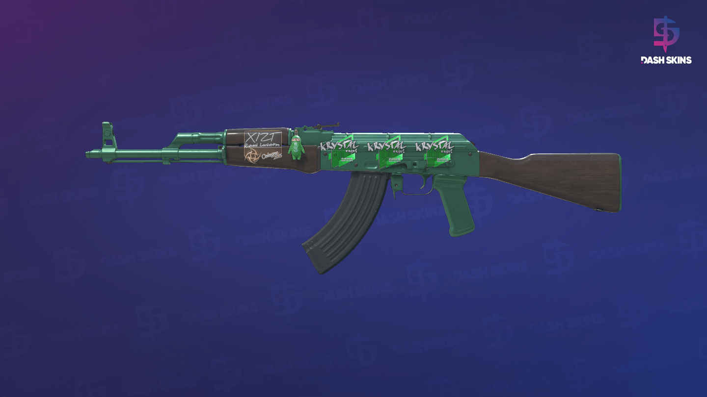 AK-47 | Wintergreen (Factory New) Screenshot Playside