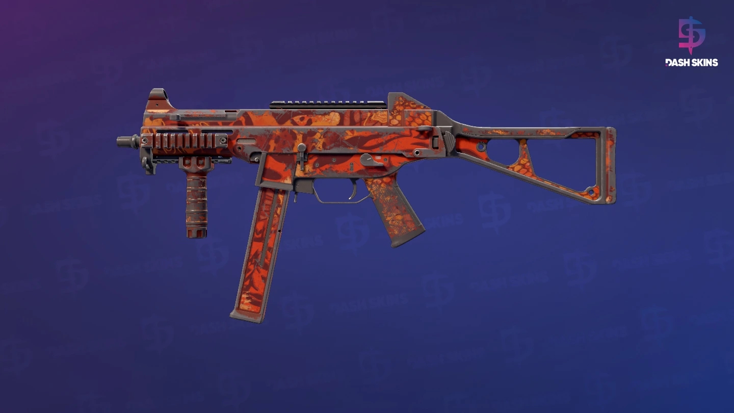 UMP-45 | Warm Blooded (Well-Worn) Screenshot Playside