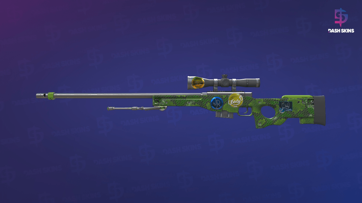 AWP | Pit Viper (Minimal Wear) Screenshot Playside