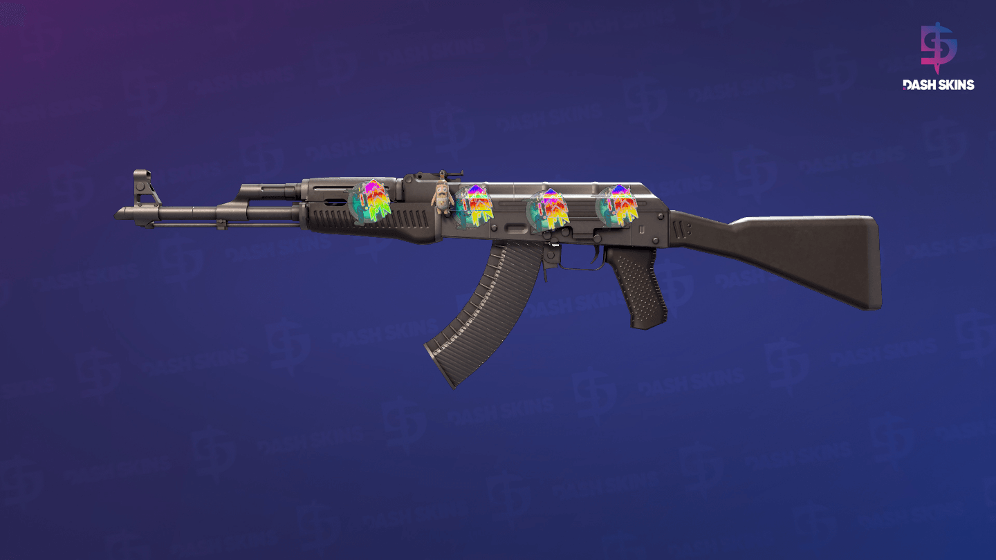 AK-47 | Slate (Minimal Wear) Screenshot Playside