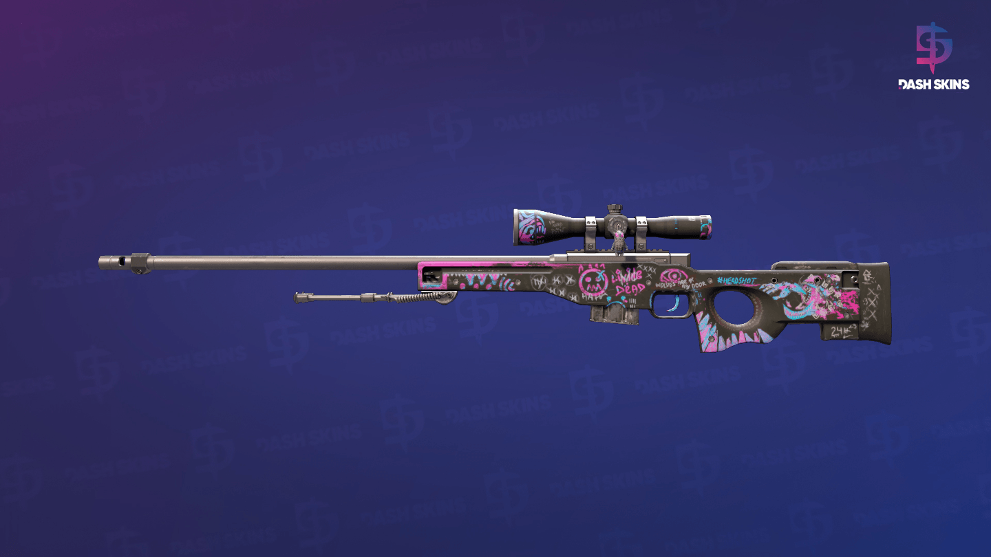 AWP | Fever Dream (Minimal Wear) Screenshot Playside