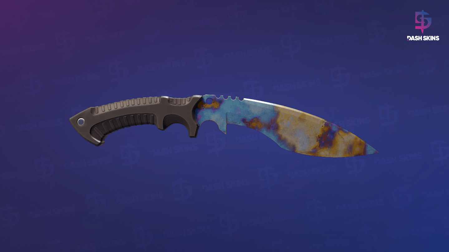 ★ Kukri Knife | Case Hardened (Well-Worn) Screenshot Playside