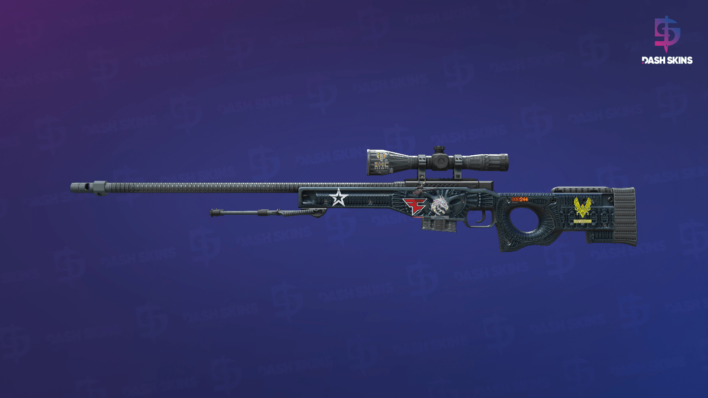 StatTrak™ AWP | Exoskeleton (Field-Tested) Screenshot Playside