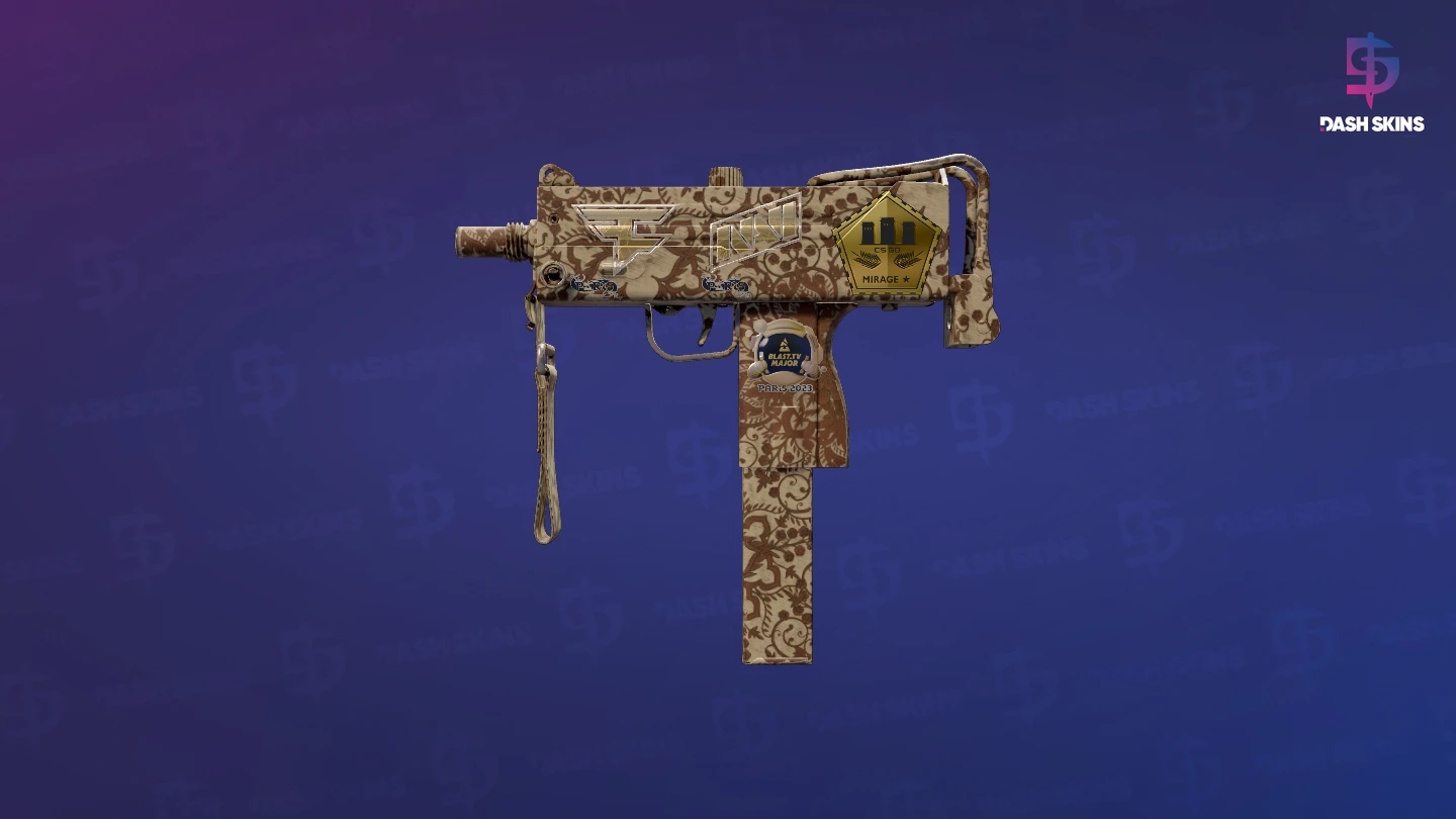 Souvenir MAC-10 | Sienna Damask (Factory New) Screenshot Playside