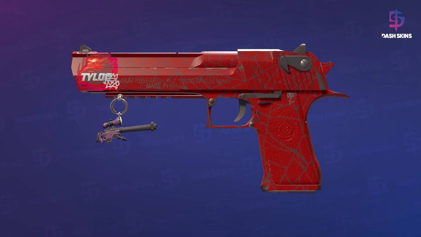 Desert Eagle | Crimson Web (Minimal Wear) Screenshot Playside