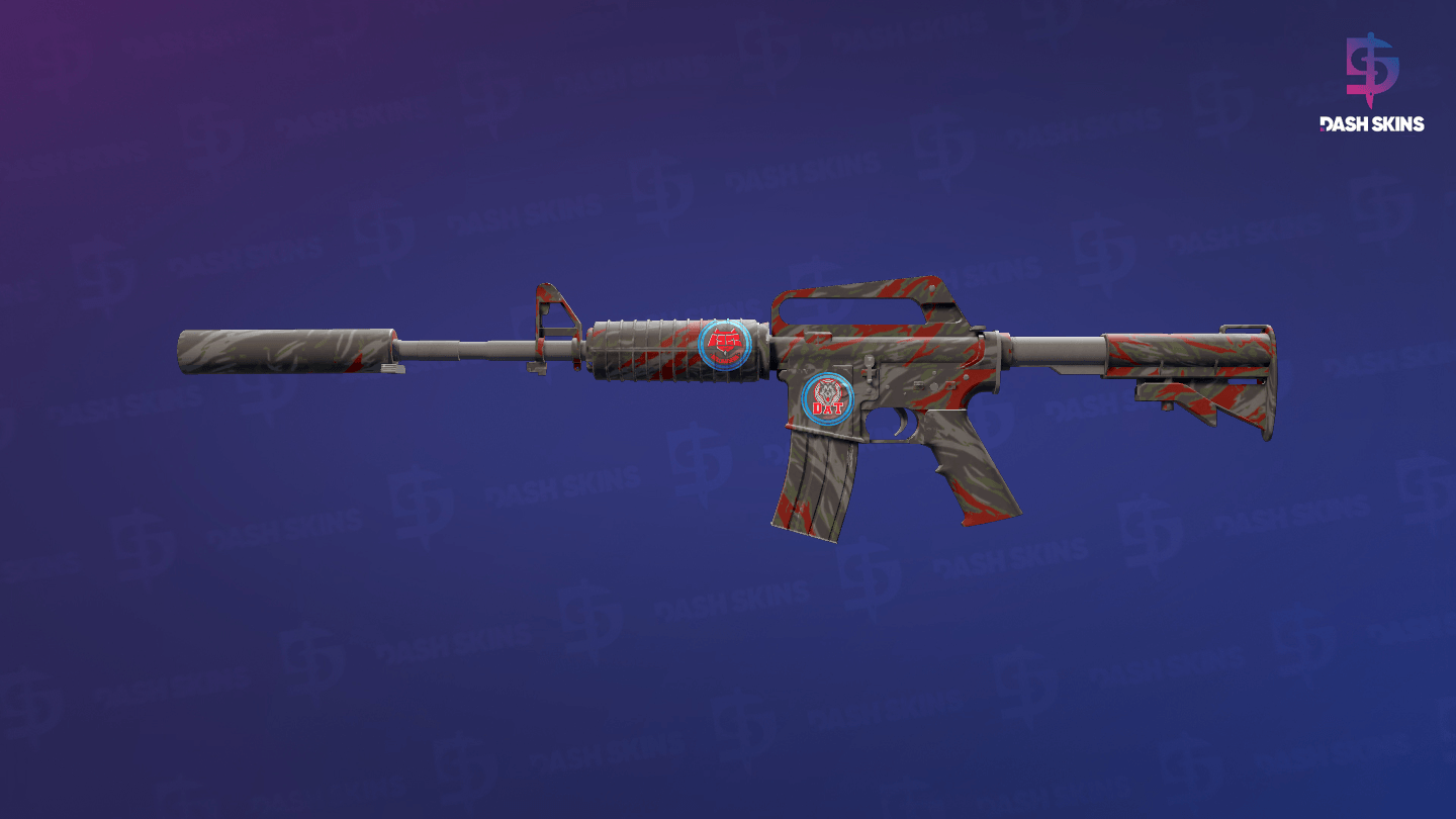 M4A1-S | Blood Tiger (Minimal Wear) Screenshot Playside