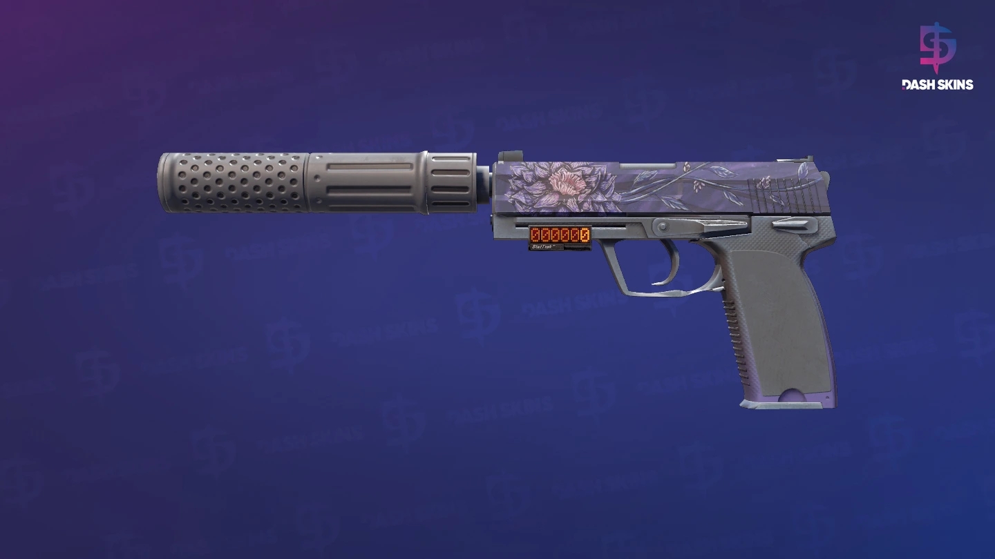 StatTrak™ USP-S | Black Lotus (Minimal Wear) Screenshot Playside