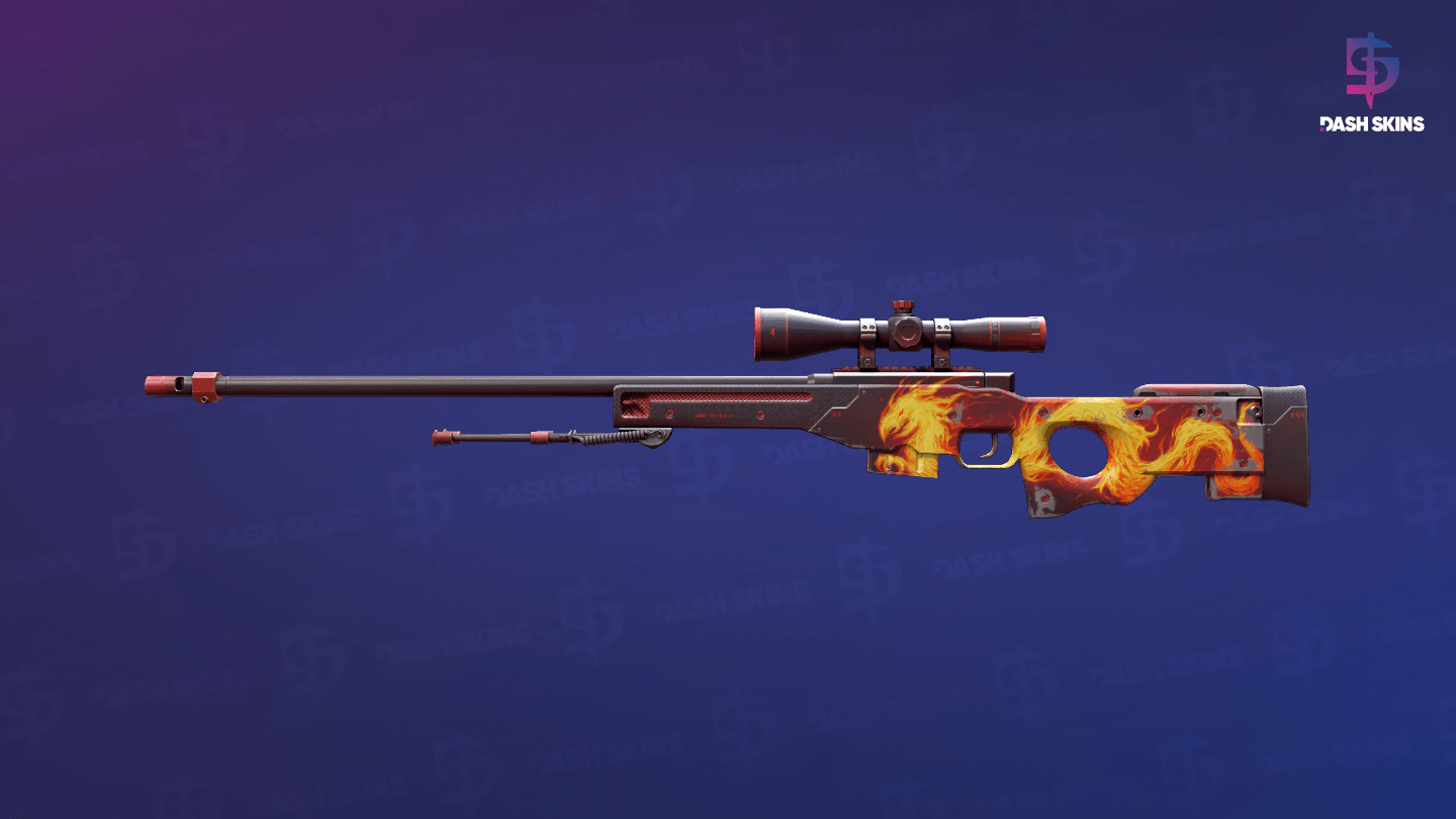 AWP | Wildfire (Field-Tested) Screenshot Playside