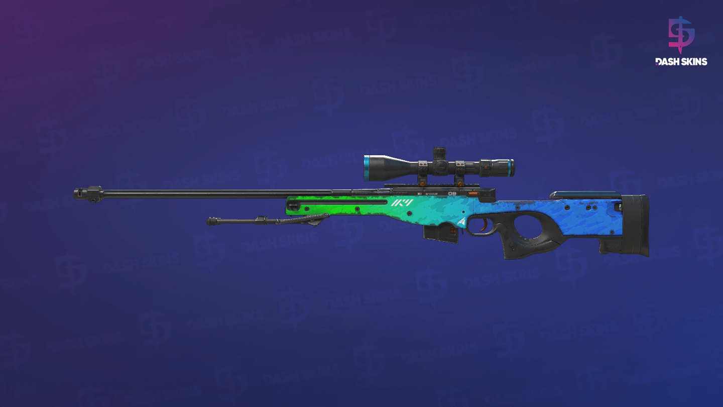 AWP | Ice Coaled (Field-Tested) Screenshot Playside