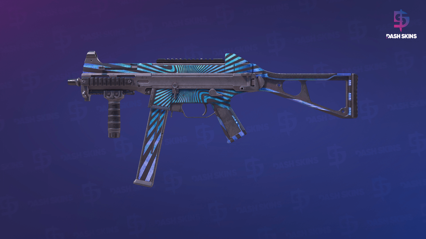 UMP-45 | Continuum (Well-Worn) Screenshot Playside