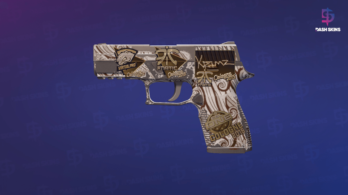 Souvenir P250 | Gunsmoke (Well-Worn) Screenshot Playside