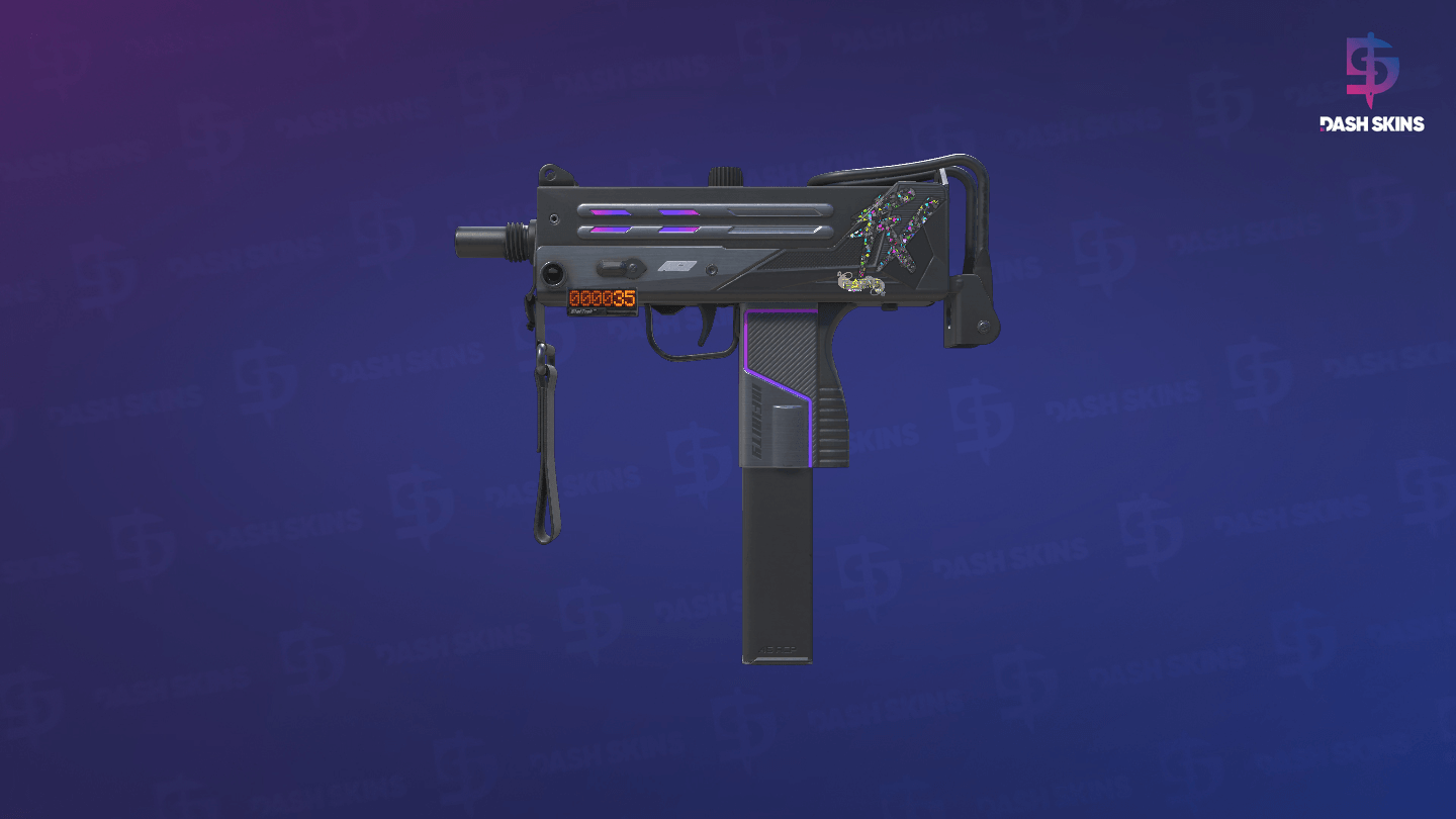 StatTrak™ MAC-10 | Light Box (Minimal Wear) Screenshot Playside