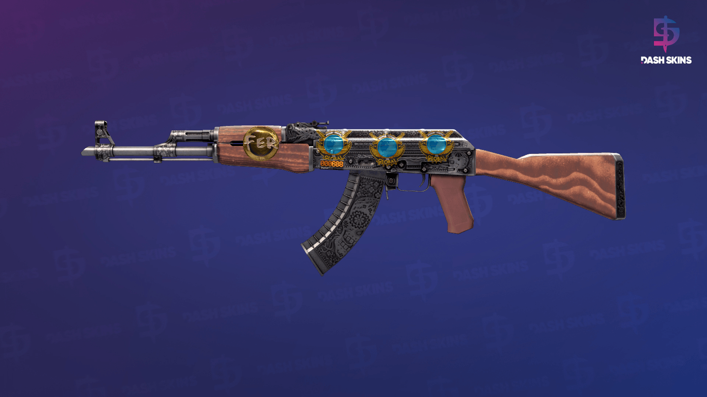 StatTrak™ AK-47 | Cartel (Minimal Wear) Screenshot Playside