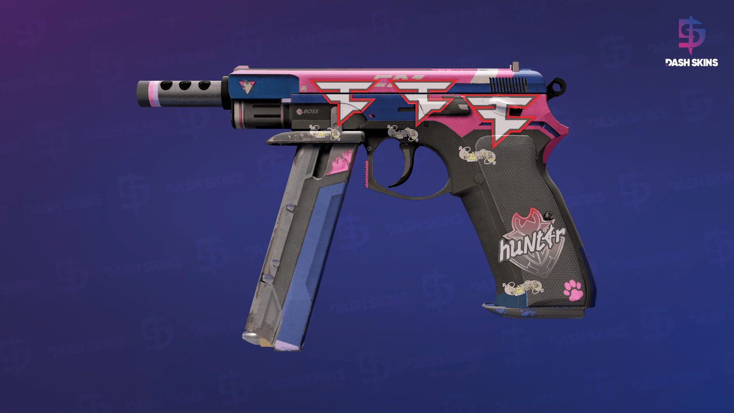 CZ75-Auto | Tacticat (Well-Worn) Screenshot Playside