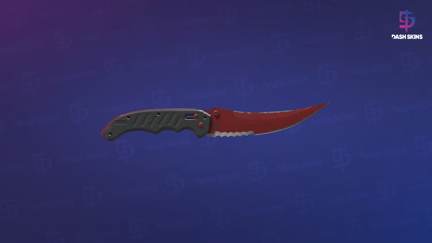 ★ Flip Knife | Crimson Web (Field-Tested) Screenshot Playside