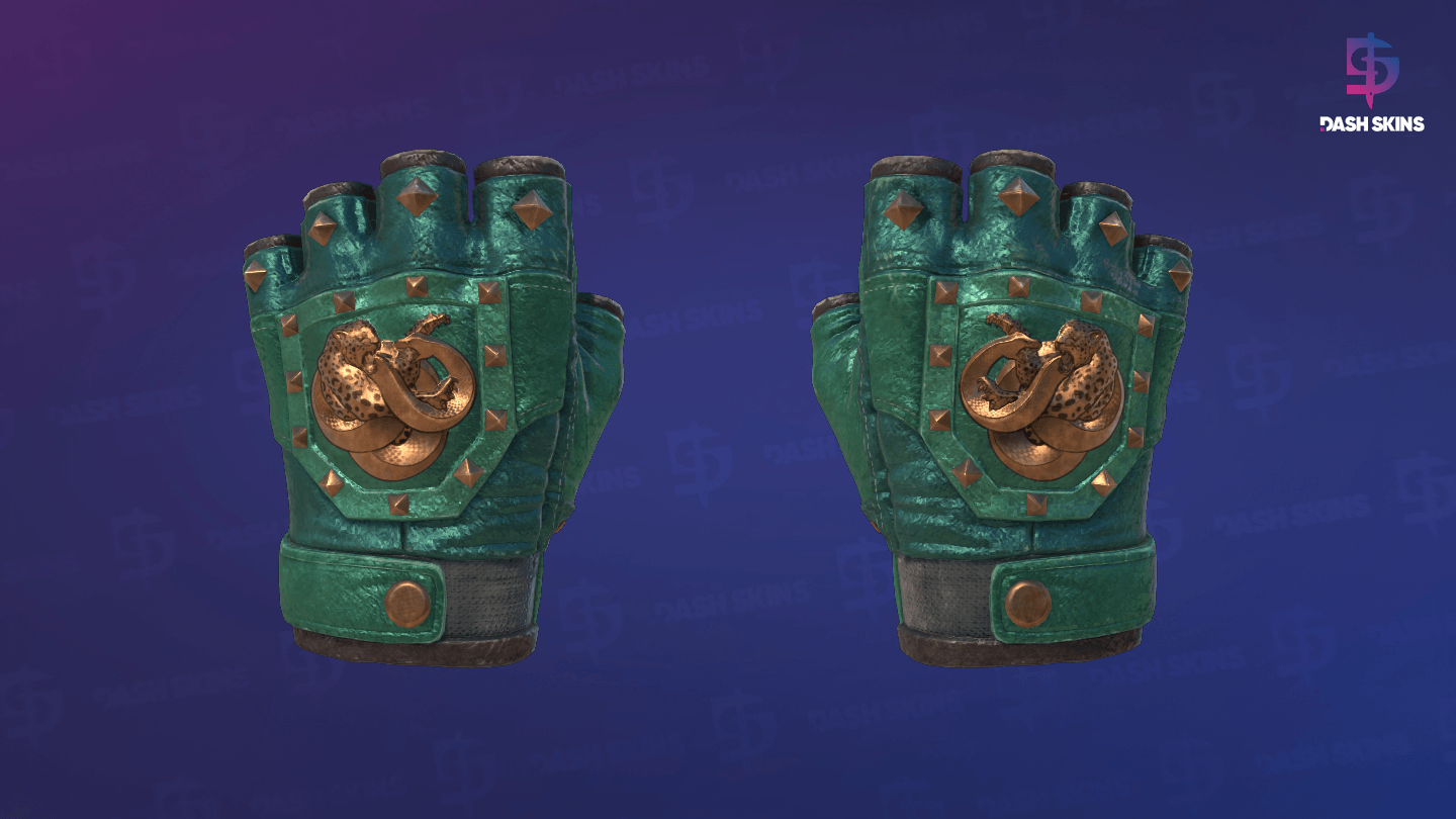 ★ Broken Fang Gloves | Jade (Field-Tested) Screenshot Playside