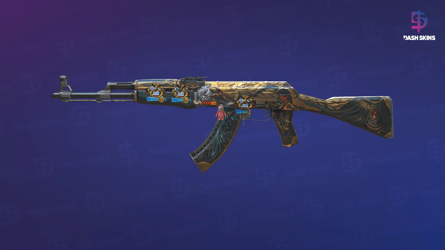 StatTrak™ AK-47 | Legion of Anubis (Field-Tested) Screenshot Playside