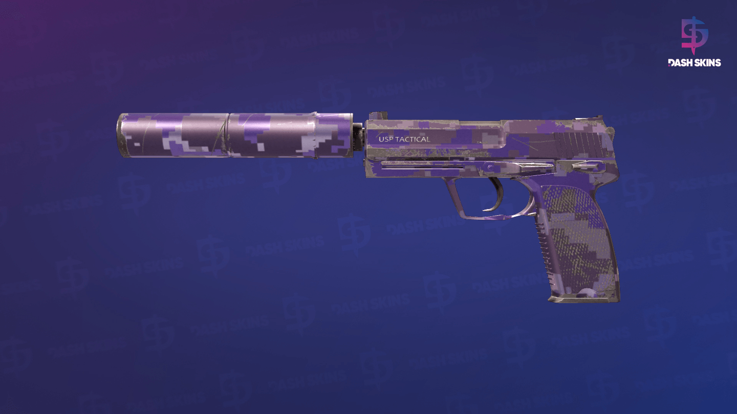 USP-S | Purple DDPAT (Field-Tested) Screenshot Playside