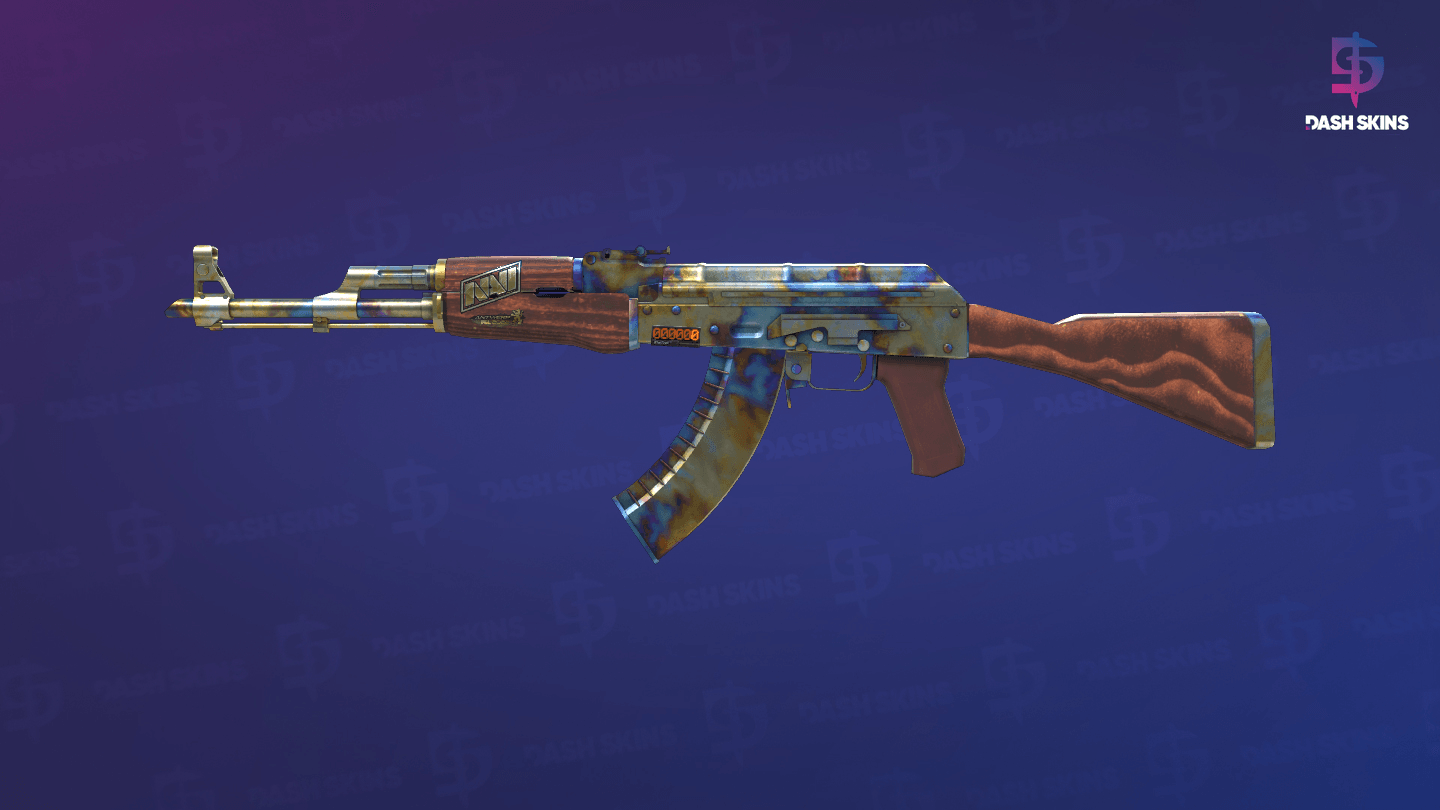 StatTrak™ AK-47 | Case Hardened (Field-Tested) Screenshot Playside