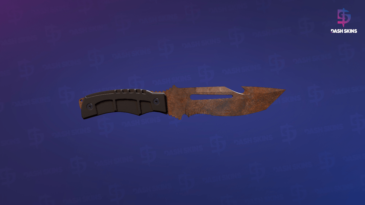 ★ Survival Knife | Rust Coat (Battle-Scarred) Screenshot Playside