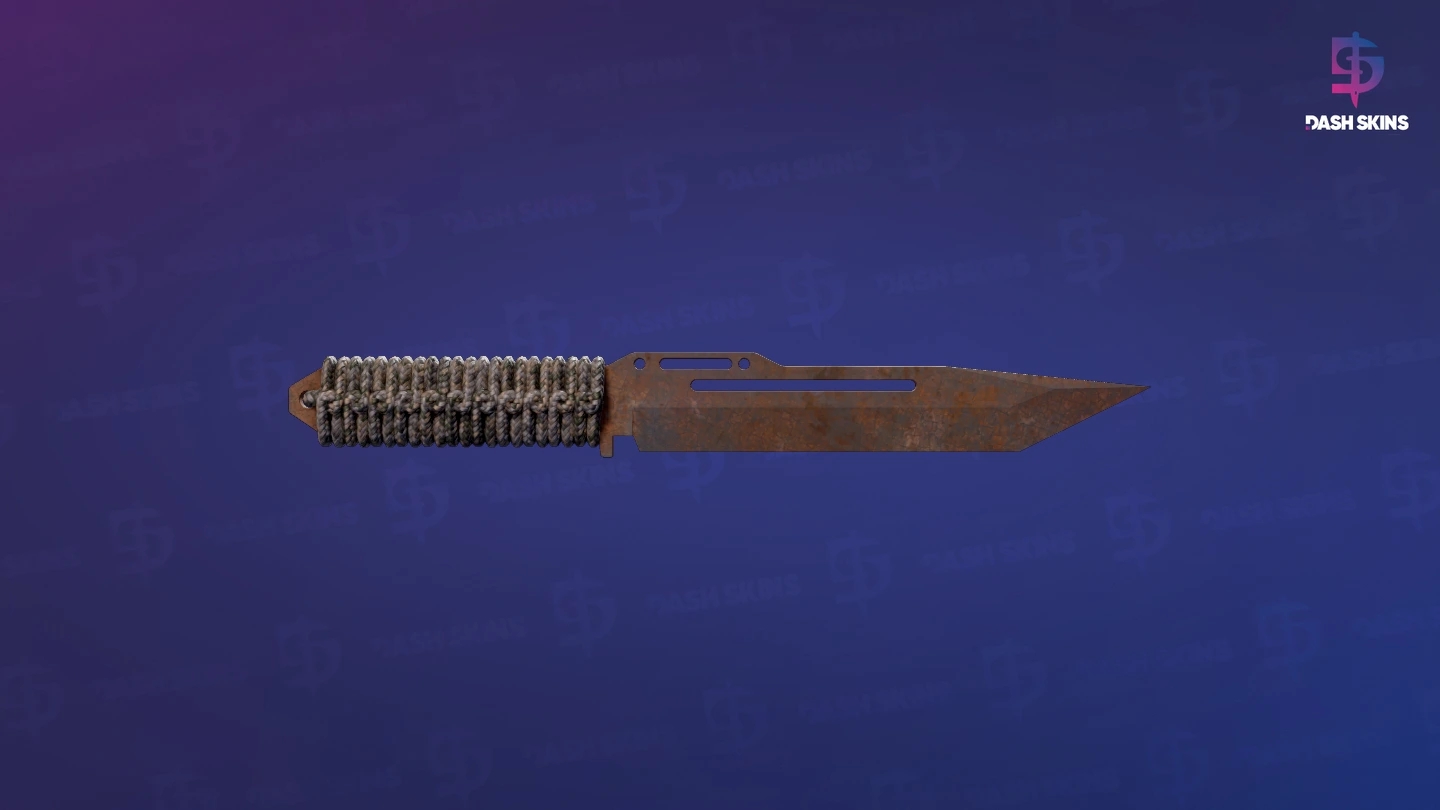 ★ Paracord Knife | Rust Coat (Battle-Scarred) Screenshot Playside