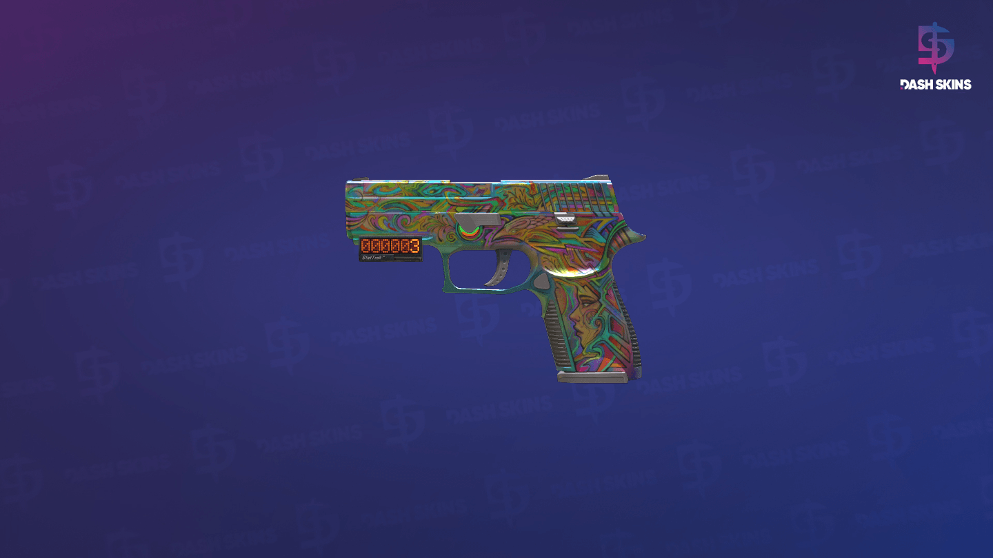 StatTrak™ P250 | Visions (Field-Tested) Screenshot Playside