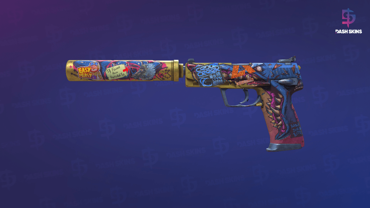 USP-S | Jawbreaker (Battle-Scarred) Screenshot Playside
