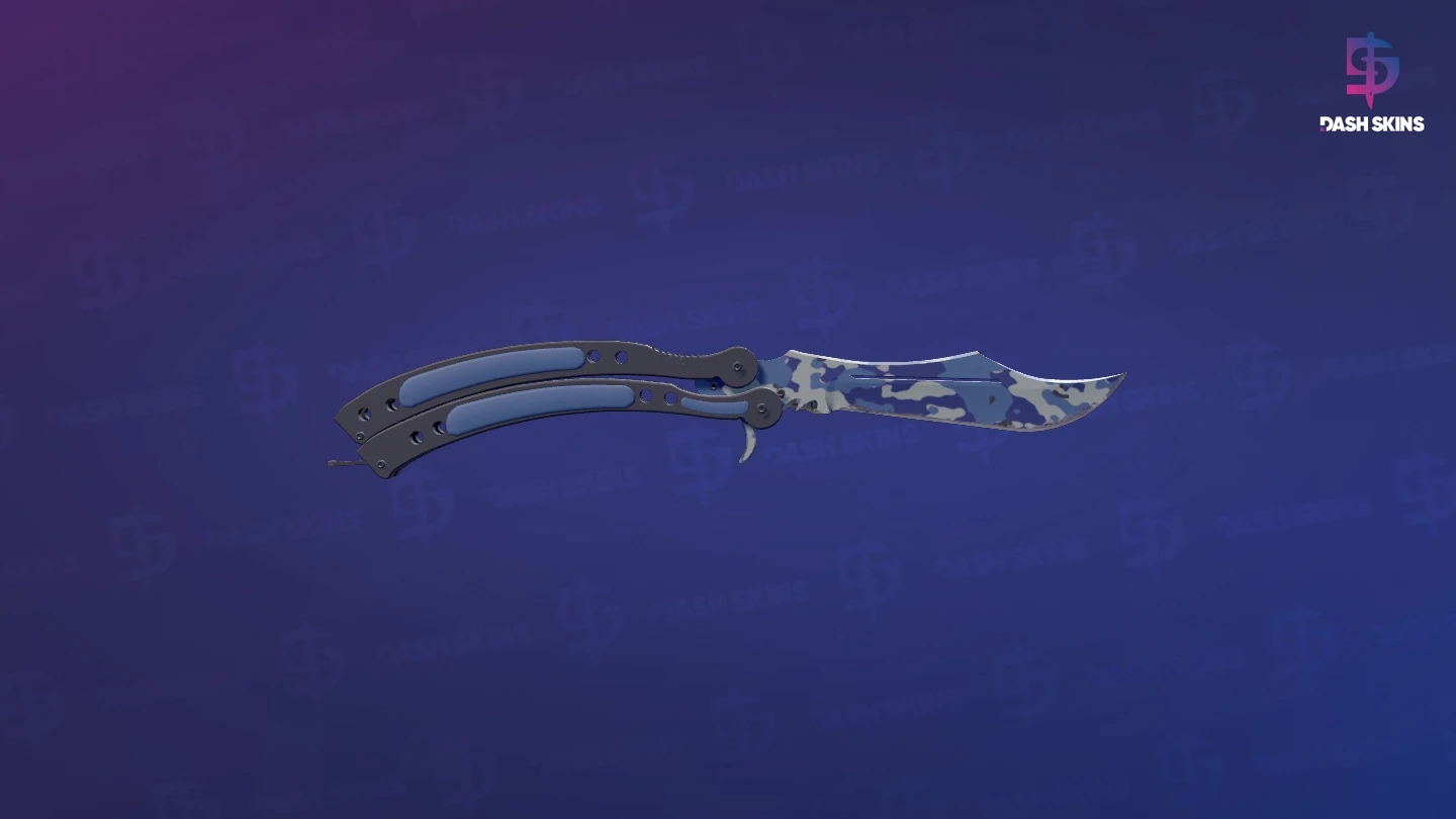 ★ Butterfly Knife | Bright Water (Minimal Wear) Screenshot Playside