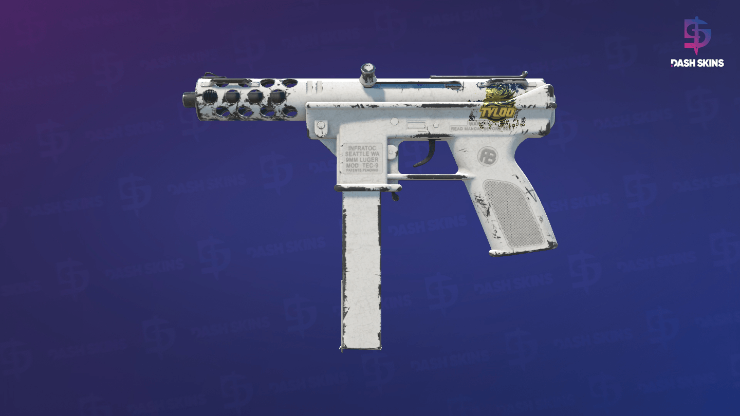 Souvenir Tec-9 | Whiteout (Field-Tested) Screenshot Playside