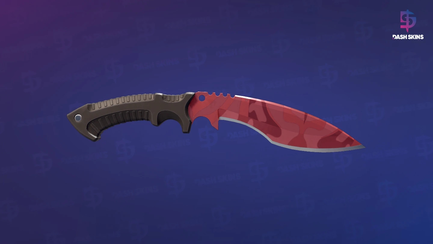 ★ Kukri Knife | Slaughter (Minimal Wear) Screenshot Playside