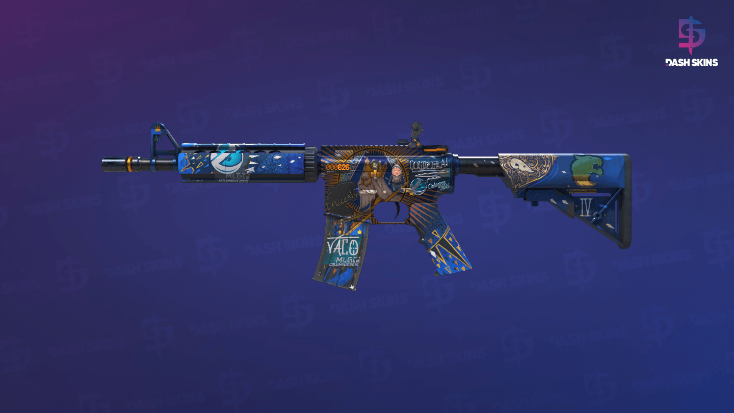 StatTrak™ M4A4 | The Emperor (Field-Tested) Screenshot Playside